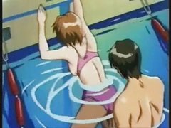 Мультфильм про секс в бассейне